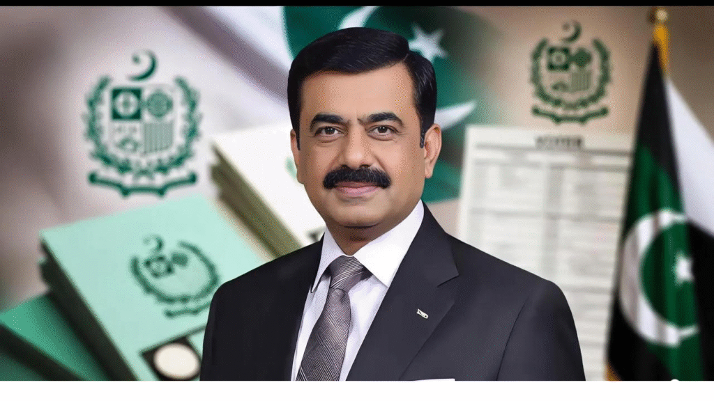 Assistant Election Commissioner in front of his office