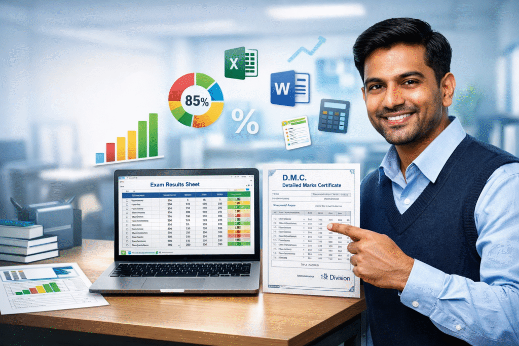 School Exam Result & DMC Preparation