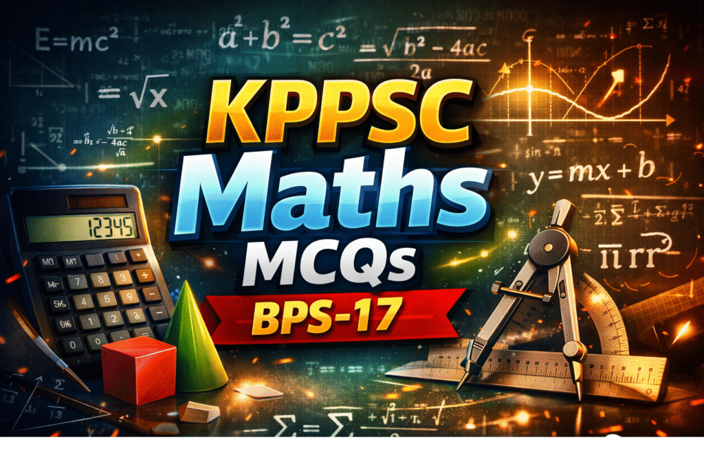KPPSC Maths MCQs