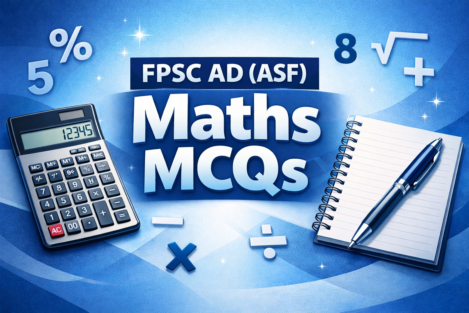 Maths MCQs ASF
