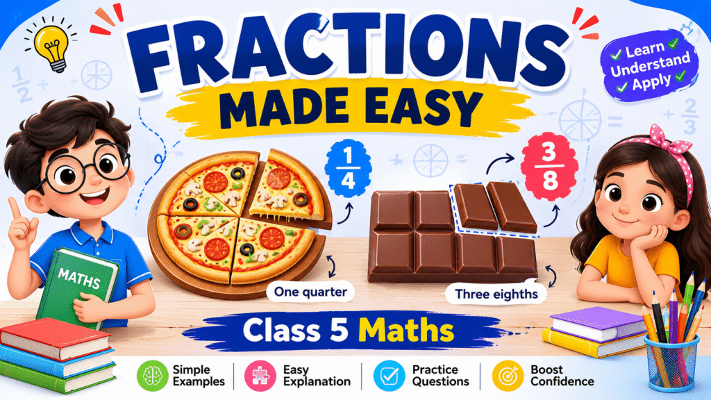 Fractions for Class 5